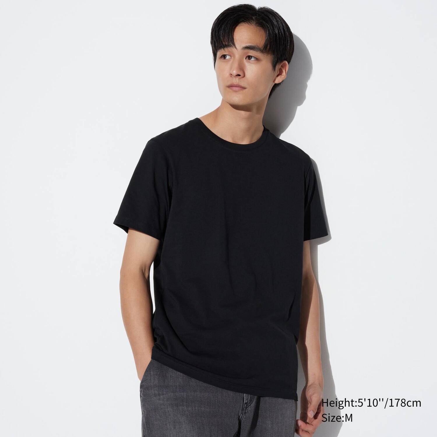 

Футболка Uniqlo Supima 100%, черный