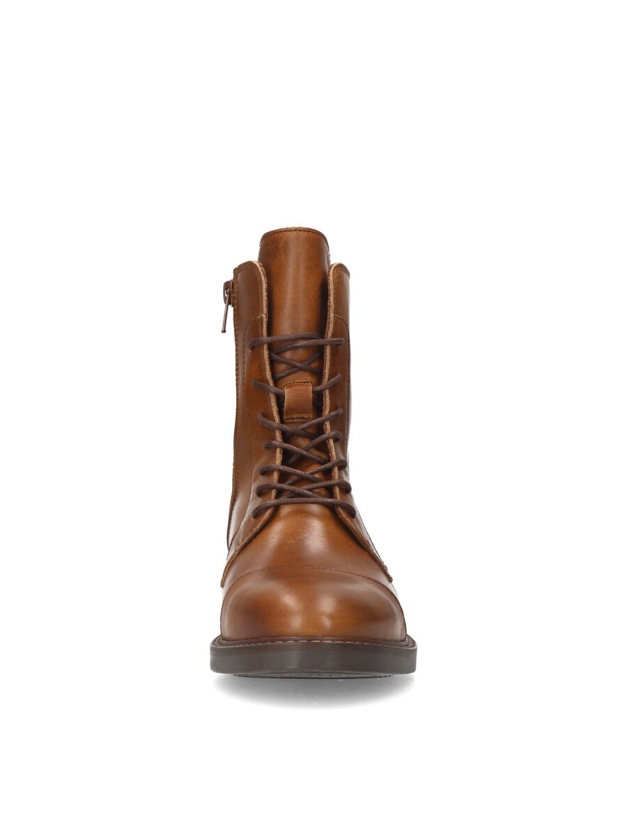 Ботильоны на шнуровке MANFIELD Lace-Up Ankle Boots, коричневый — фото 3