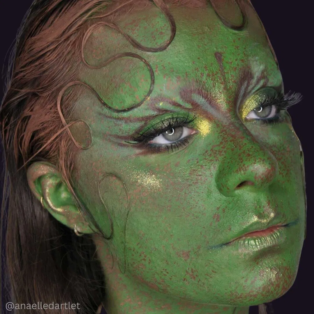 Жидкий грим для лица «Liquid Make-Up» зеленый от Mehron Mehron — фото 3