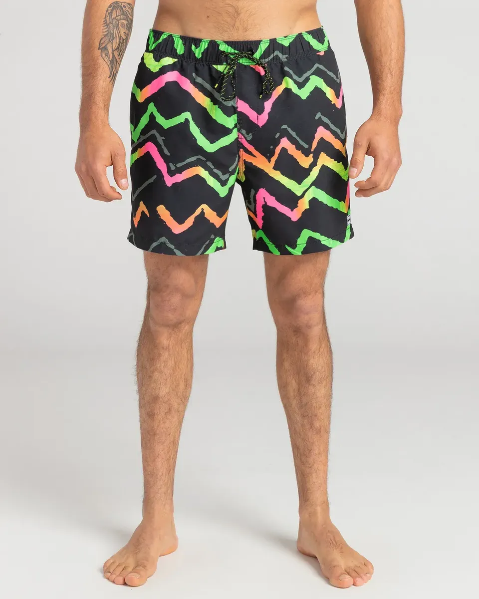 

Пляжные шорты Billabong "Good Times Layback", цвет Neon