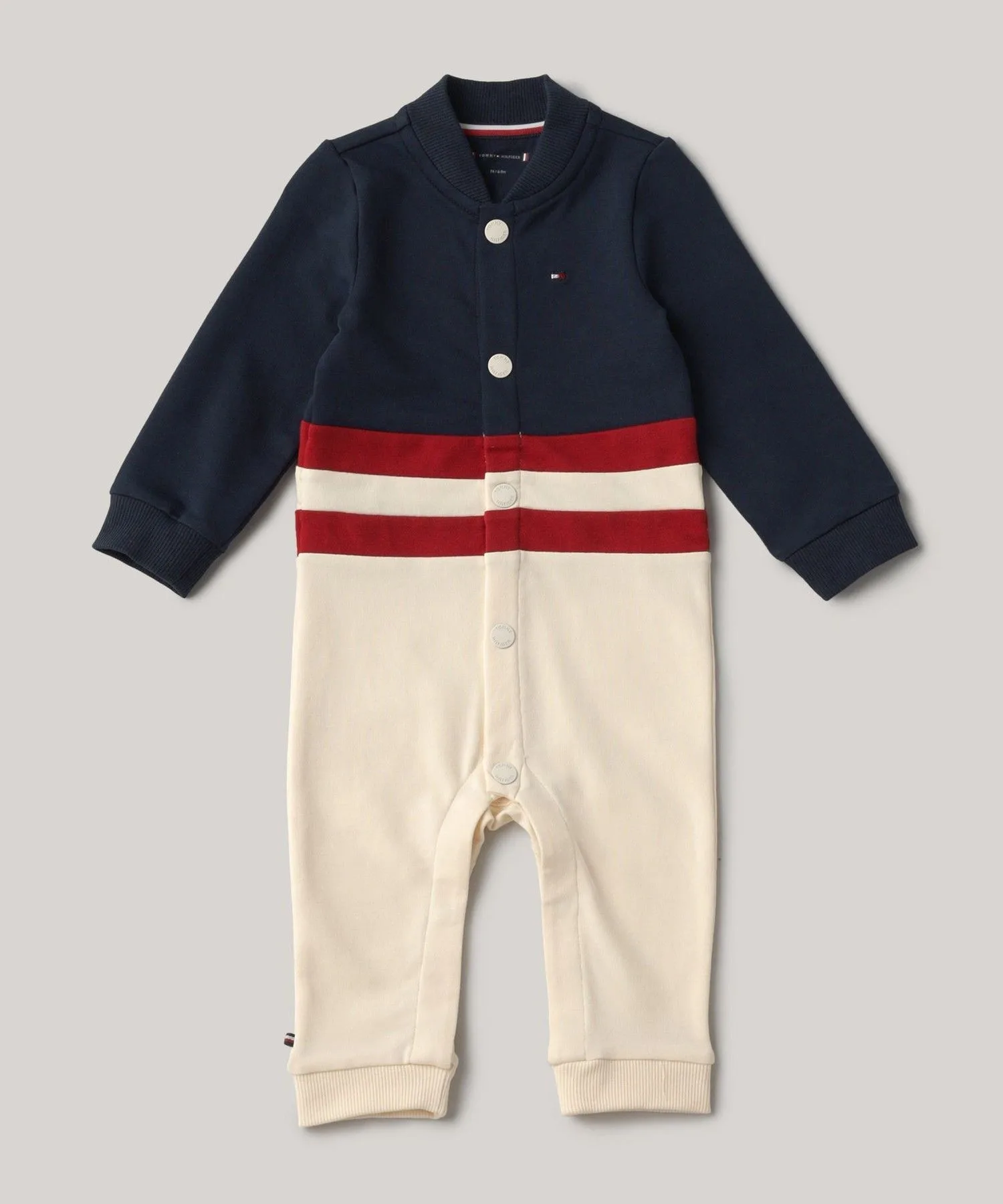Детский комбинезон TOMMY HILFIGER с цветовыми блоками