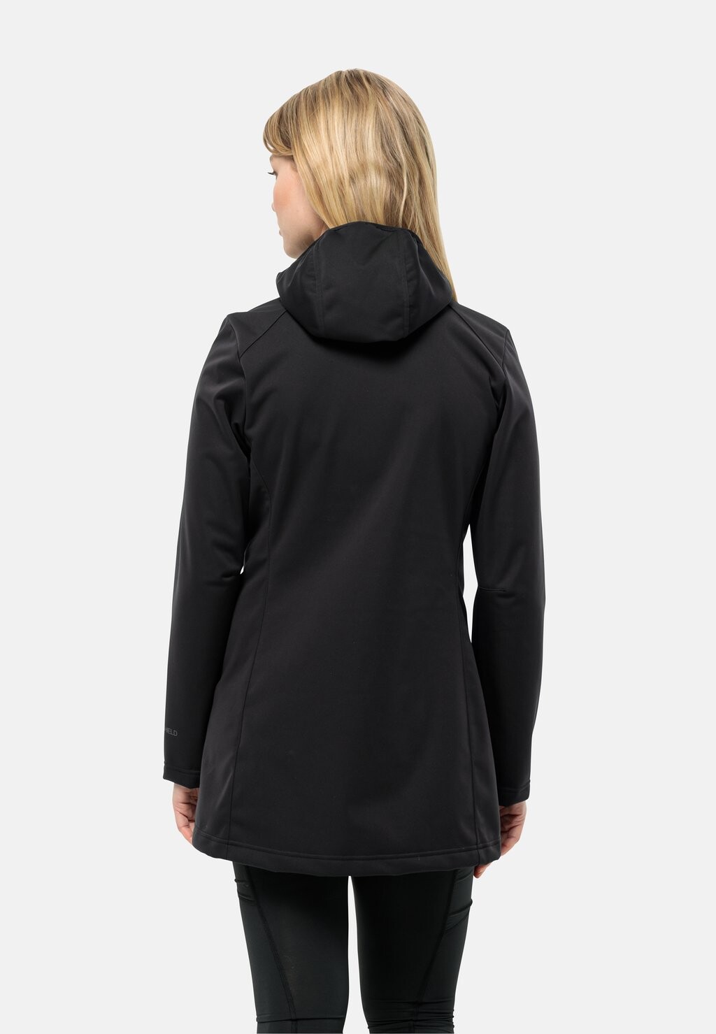 

Куртка из софтшелла WINDHAIN W Jack Wolfskin, черный