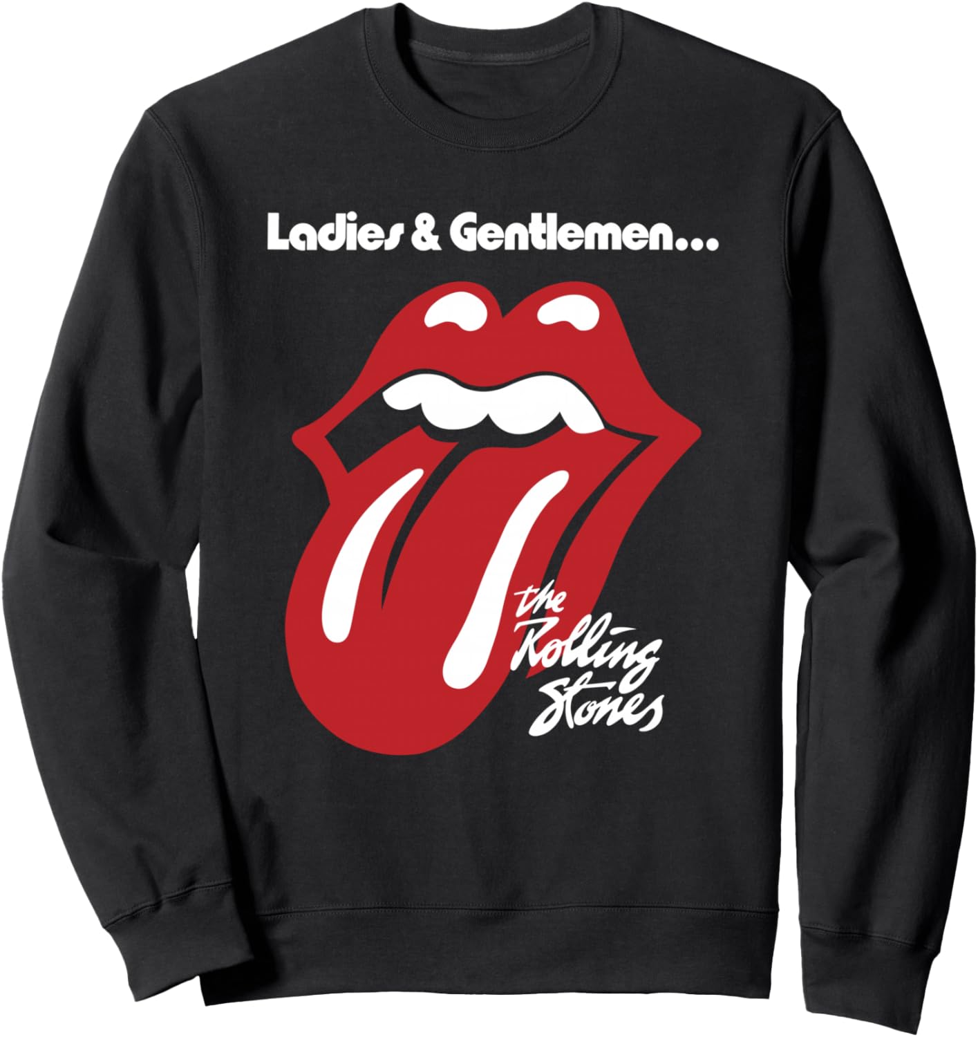 

Официальная черная толстовка Rolling Stones для женщин и мужчин The Rolling Stones
