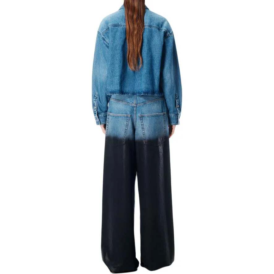 Alexander Wang Футболка Women's Vintage Marble Blue Lapel — фото 4