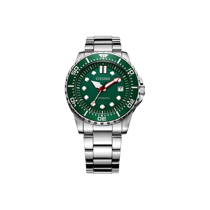 

CITIZEN Часы Mechanical Movement Stainless Steel Strap Watch Men's Watch Green Dial, Green Dial