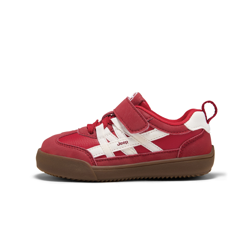 

Детские скейтерские кроссовки Slip Resistant, Abrasion Resistant, Quick Dry Jeep, china красный