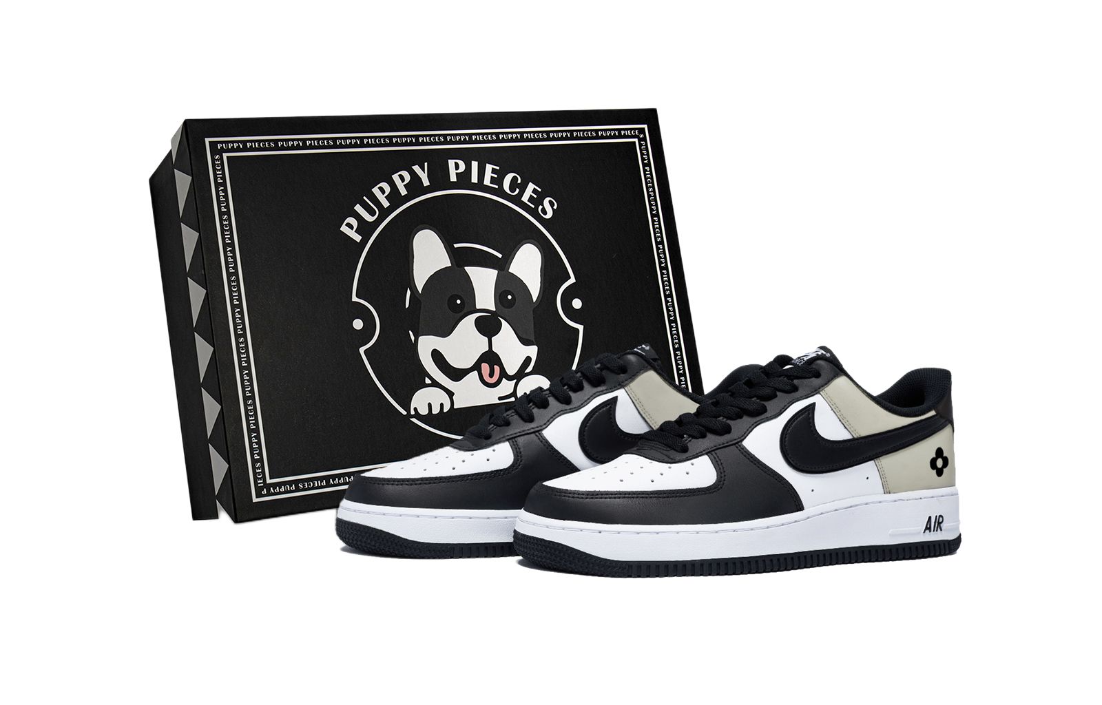

Nike Кроссовки Air Force 1 Iris Mist, специальные, противоскользящие, низкие, для скейтбординга, мужские, белые, серые