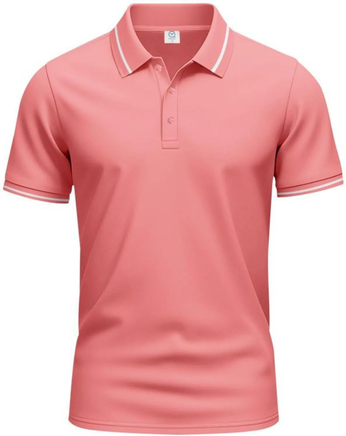 Мужская футболка с коротким рукавом Slim Fit Casual — фото 4