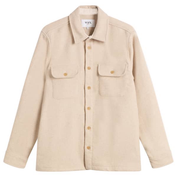 

Толстая шерстяная рубашка Lomond Wax London, Natural