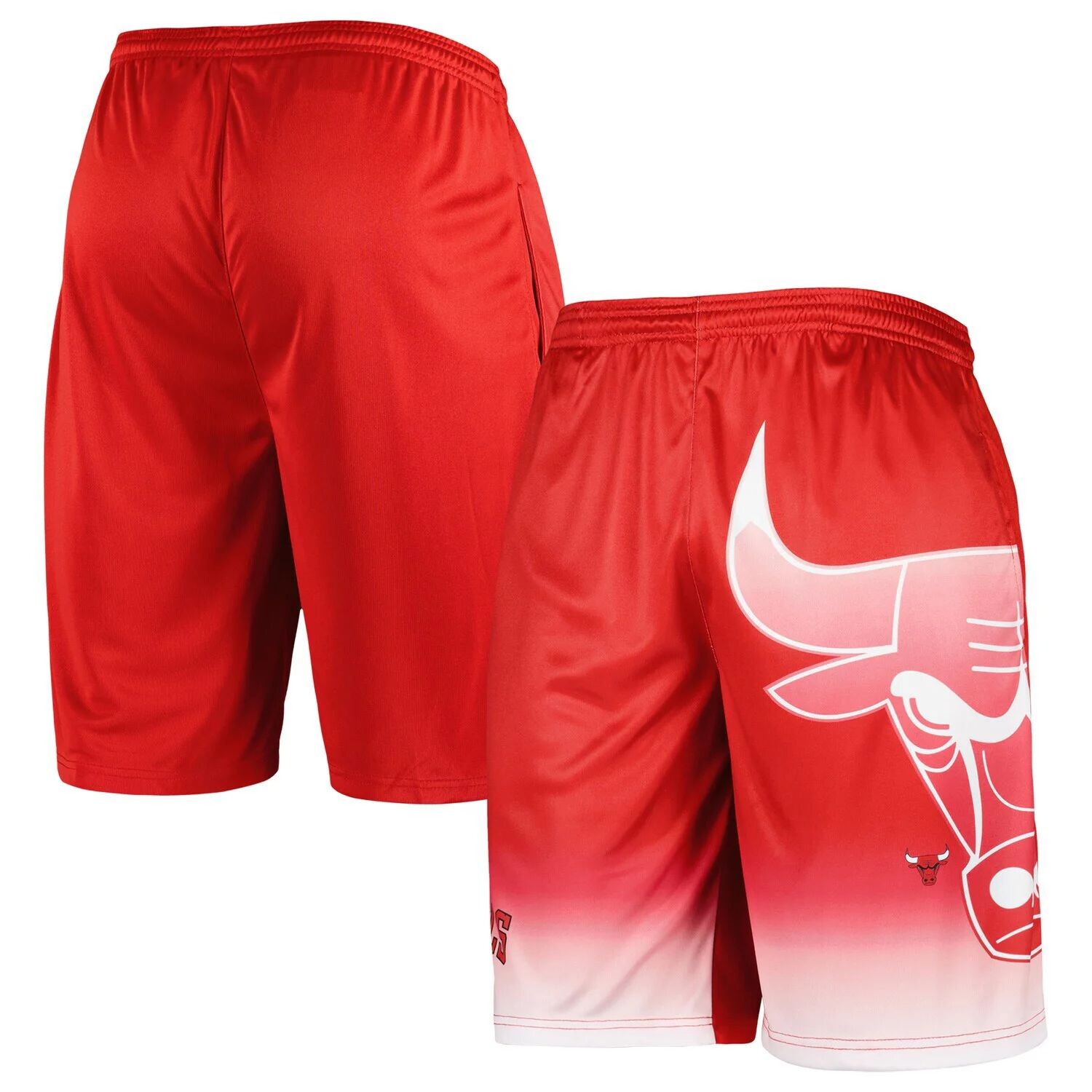 

Мужские шорты с рисунком Fanatics Red Chicago Bulls