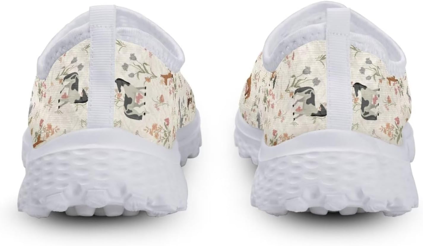 Кроссовки Kuiaobaty Fashion легкие, дышащие, слипоны для ходьбы, спортивная повседневная обувь, лоферы для женщин и мужчин, Floral Horse — фото 4