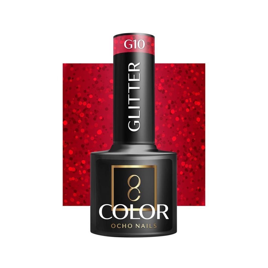 

Гибридный лак для ногтей с блестками OCHO NAILS G10 -5 г Active Shop
