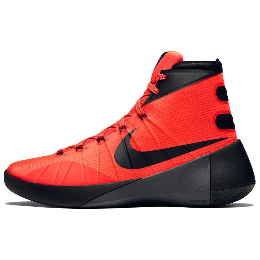 

Баскетбольные кроссовки Hyperdunk 2015 мужские высокие красные/черные Nike