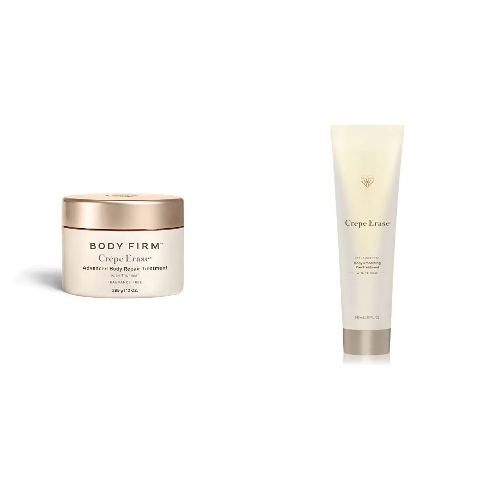 Crépe Erase Advanced Body Repair Treatment, без отдушек, 280 мл + Crépe Erase Advanced Body Smoothing Pre-Treatment с комплексом Trufirm, 280 мл Crepe Erase, Olive