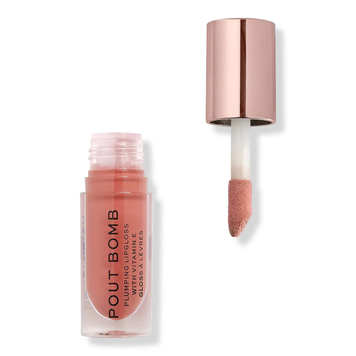 

Блеск для губ Original Pout Bomb Plumping Gloss Revolution Beauty, Kiss (neutral pink)