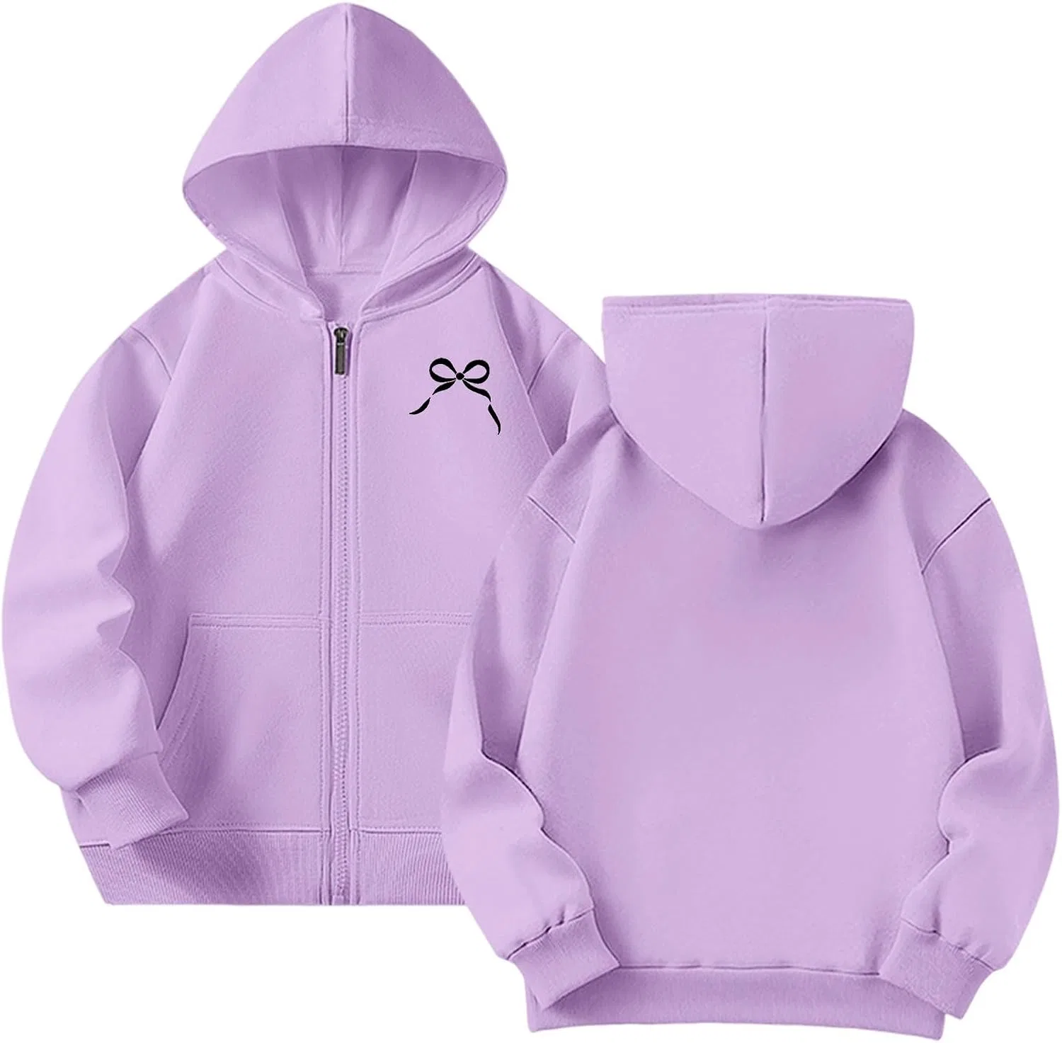 Спортивный костюм для девочек, 2 предмета, Purple — фото 2