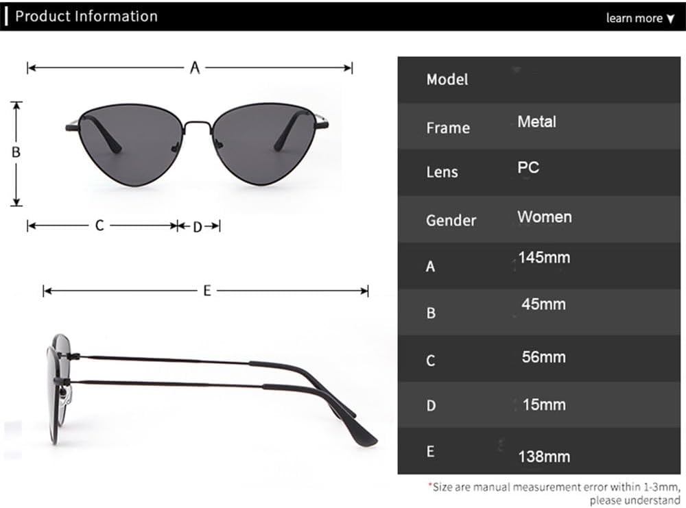 

Женские солнцезащитные очки в форме красного треугольника, винтажный ретро-стиль, металлическая оправа, «кошачий глаз», линзы с градиентом конфетных оттенков VFDHN, C1