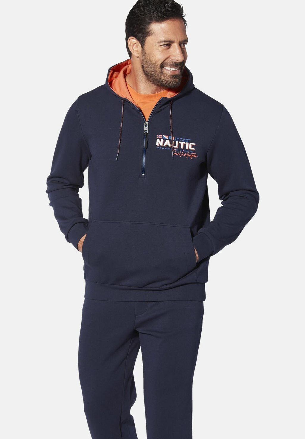 

Толстовка WENMUT - Hoodie Jan Vanderstorm, темно-синий