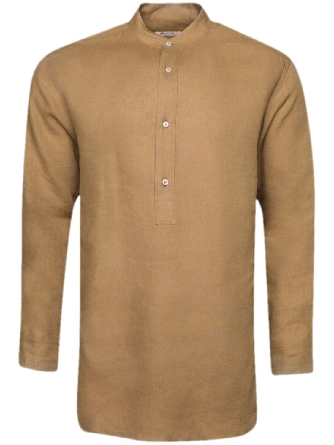 

Loro Piana льняная рубашка Jeri, коричневый