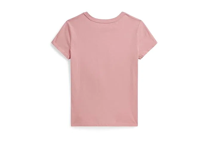 Футболка с Polo Bear хлопок Polo Bear Cotton Jersey Tee Polo Ralph Lauren Kids, Desert Rose — фото 2