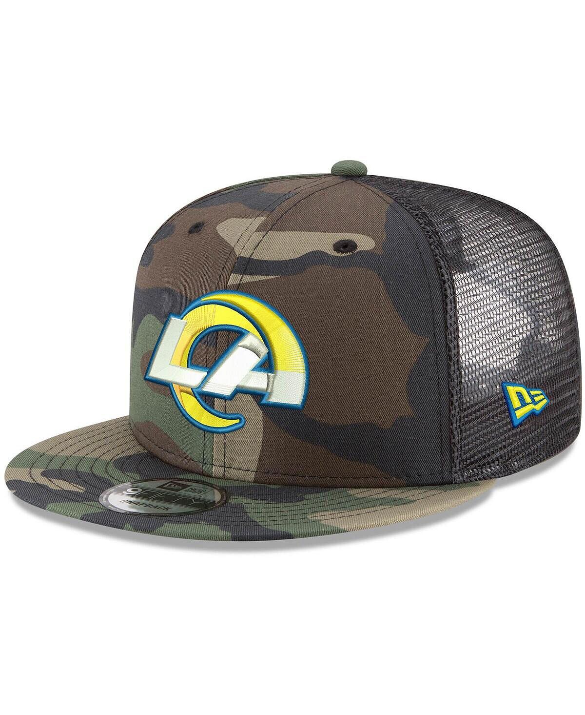 

Мужская камуфляжная кепка Los Angeles Rams Woodland 9FIFTY Snapback New Era