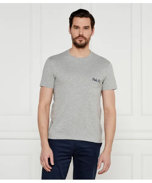 

Футболка Slim fit Polo Ralph Lauren, серый