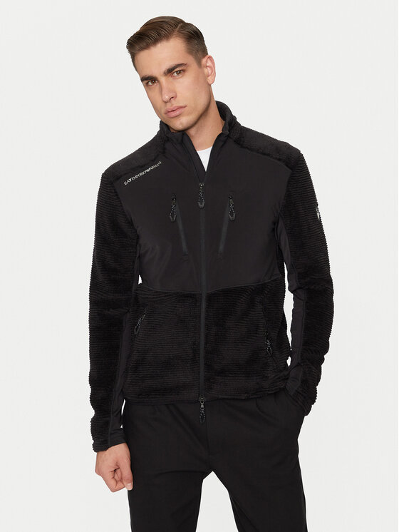 

Толстовка обычного кроя 6DPMA4 PJSTZ 1200 Ea7 Emporio Armani, черный