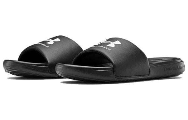 Тапочки ansa fixed slides 'black white' Under Armour, черный — фото 3