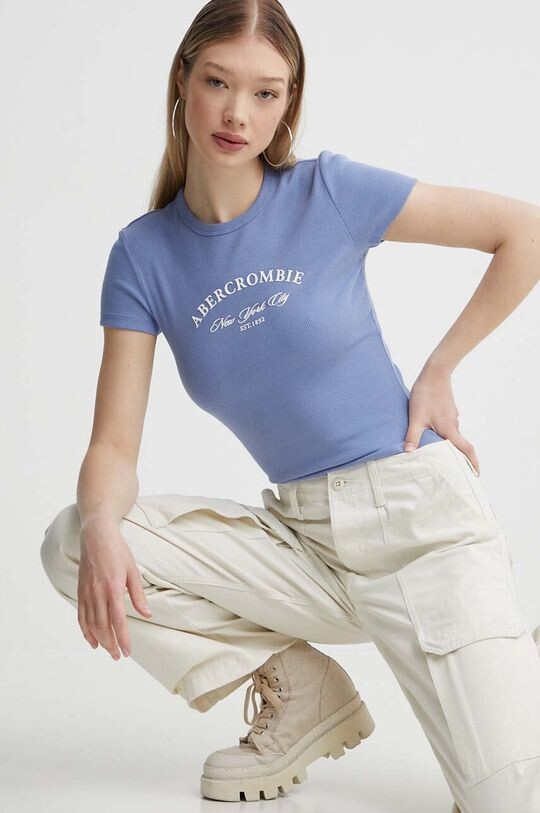 

Футболка Abercrombie & Fitch, синий
