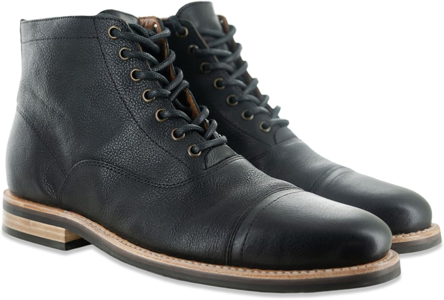 

Ботинки Andres Handcrafted The Commander с закрытым носком и шнуровкой A1002 Andres Handcrafted Boots, черный