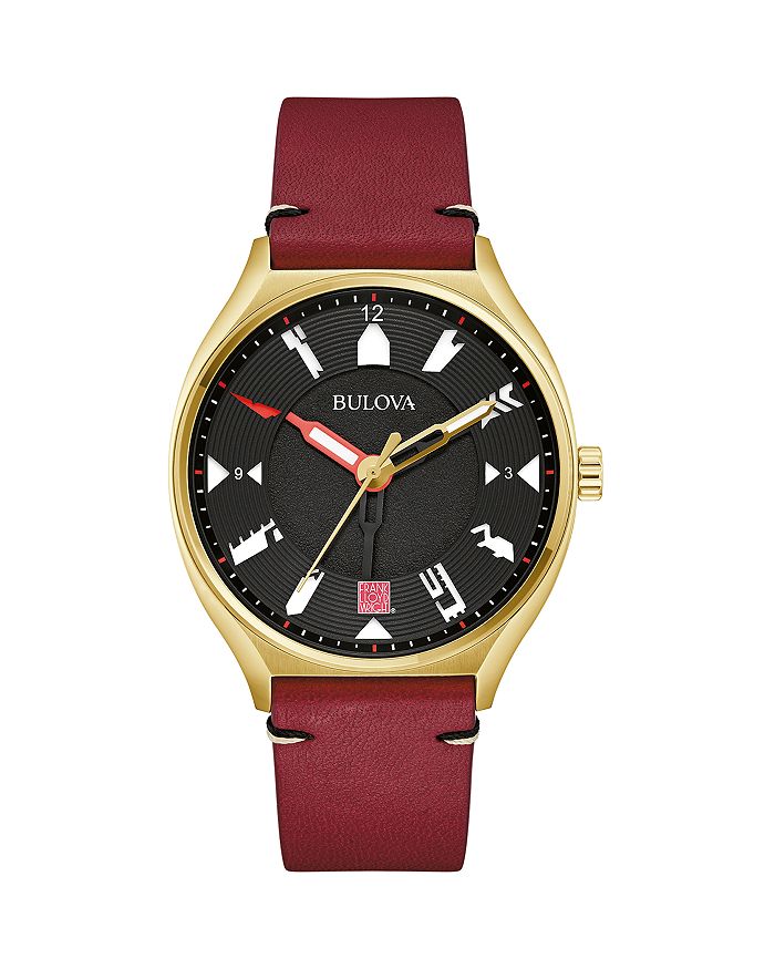 

Наручные часы Frank Lloyd Wright, 40 мм Bulova, черный