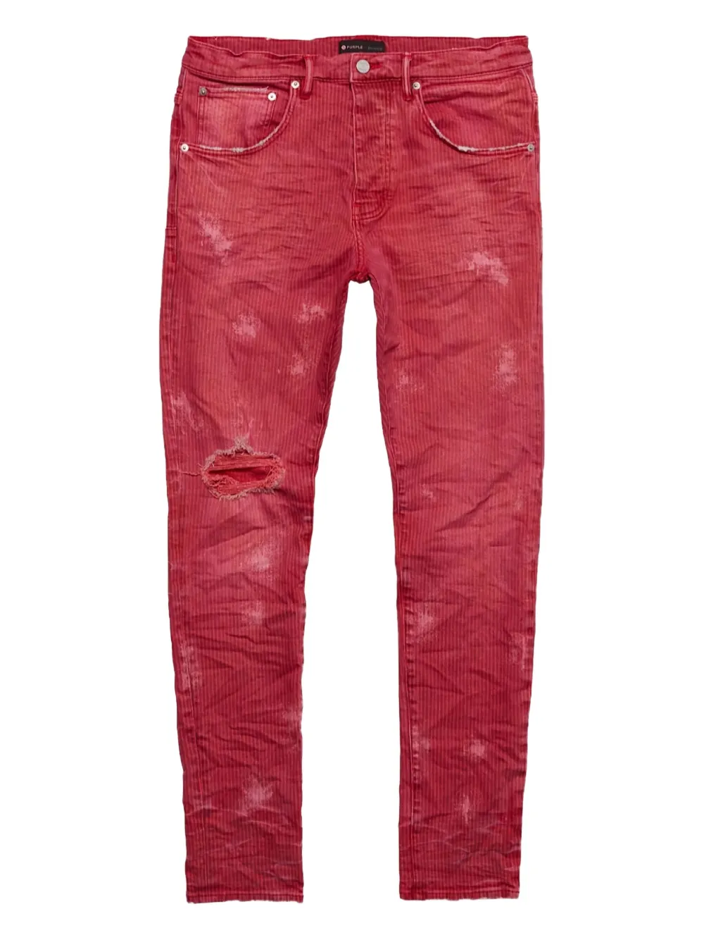 

Джинсы с полосками Hickory Overslip Purple Brand, красный