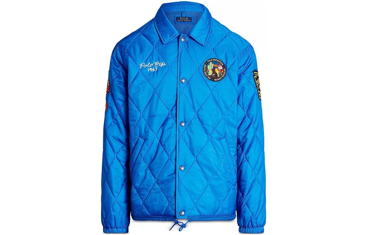

Куртка мужская синяя Polo Ralph Lauren, Синий, Куртка мужская синяя Polo Ralph Lauren