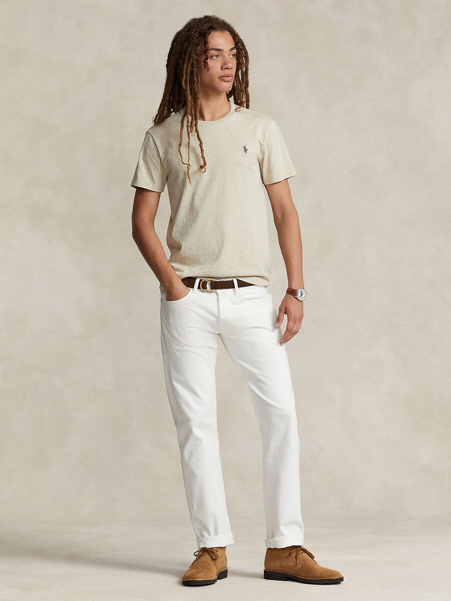 Рубашка обычного кроя Polo Ralph Lauren, бежевый — фото 4