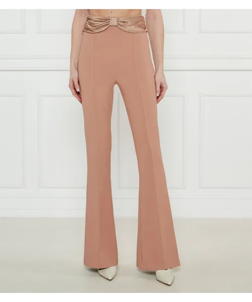 

Брюки Flare fit Elisabetta Franchi, бежевый