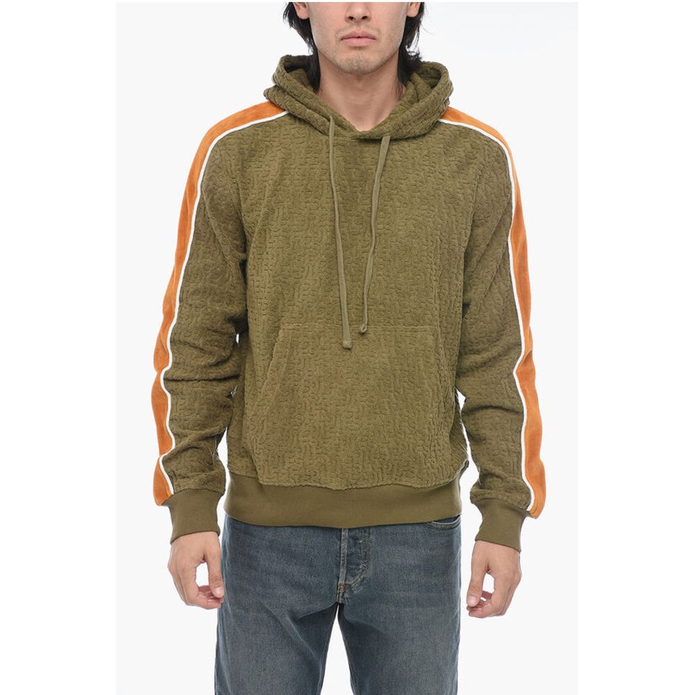 

Контрастная полоса из синели S-GINBERO Hoodie Diesel, Green
