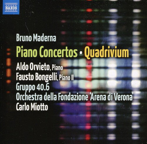 

CD диск Maderna / Orvieto / Bongelli: Piano Concerto / Quadrivium