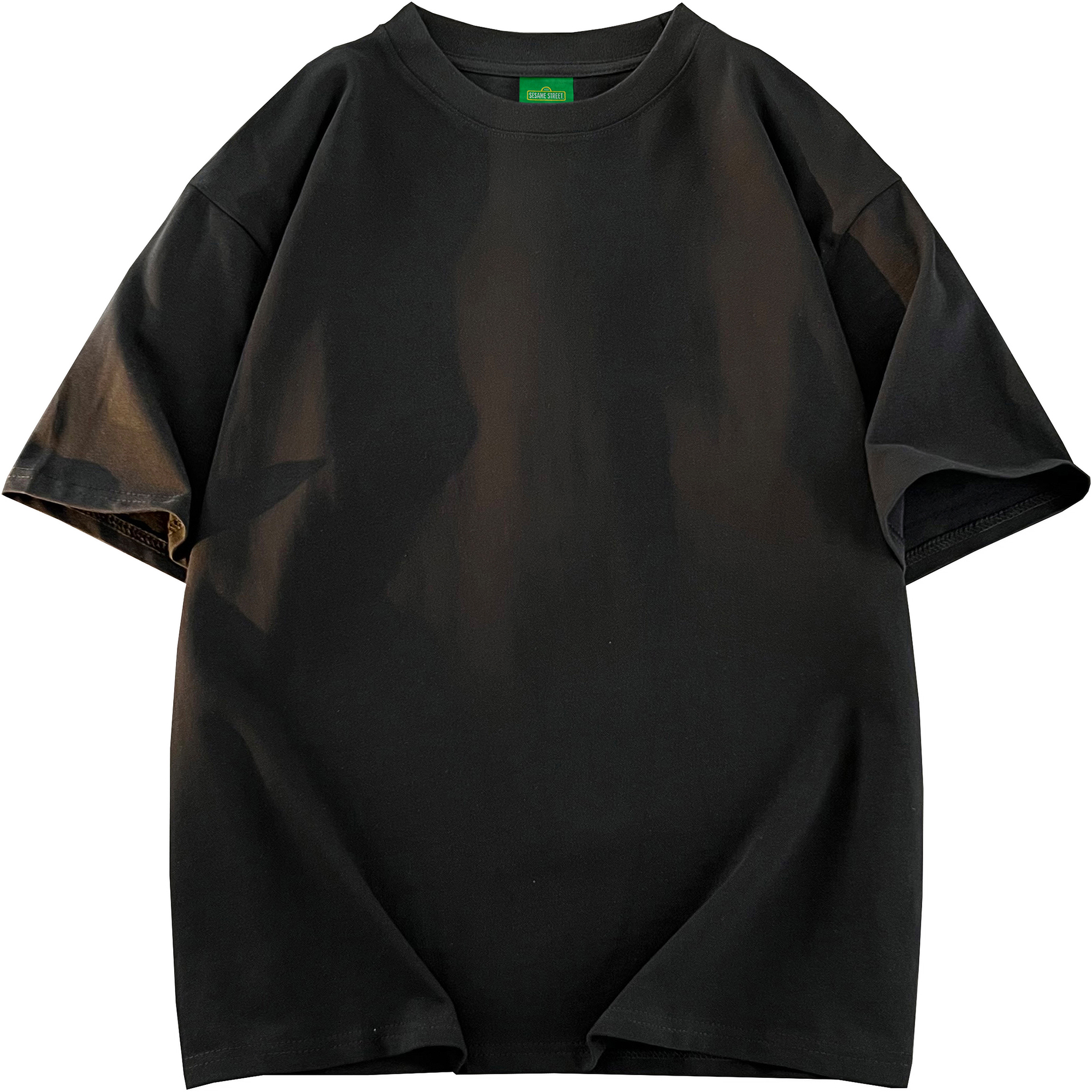 

Футболка унисекс SESAME STREET, Black+Apricot