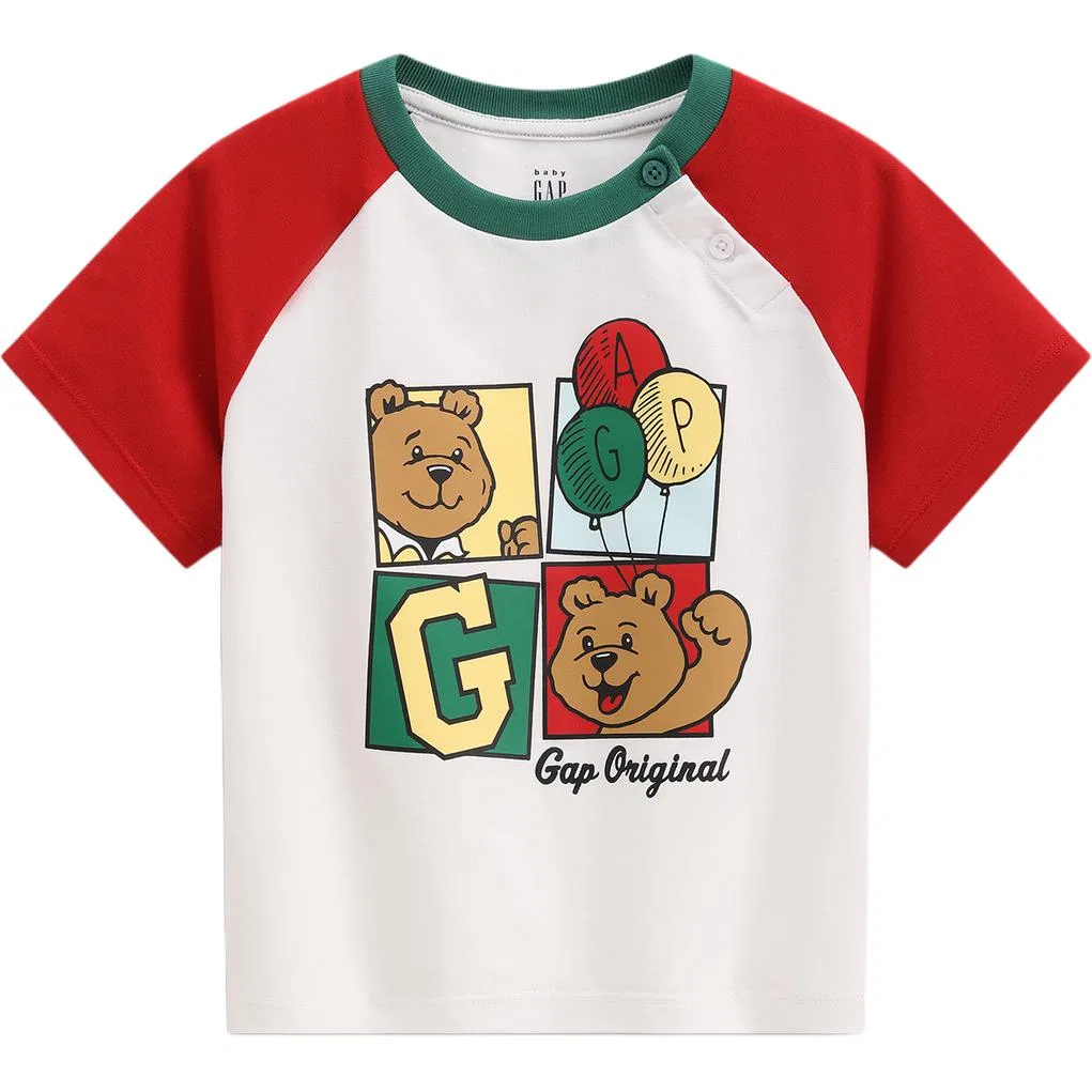 Футболка детская 3-7 лет GAP, Red