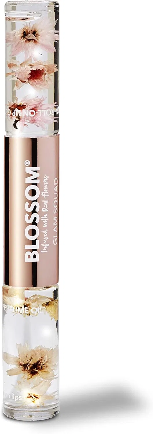 Блеск для губ и духи 2-в-1 Blossom Watermelon & Perfume Rose прозрачный