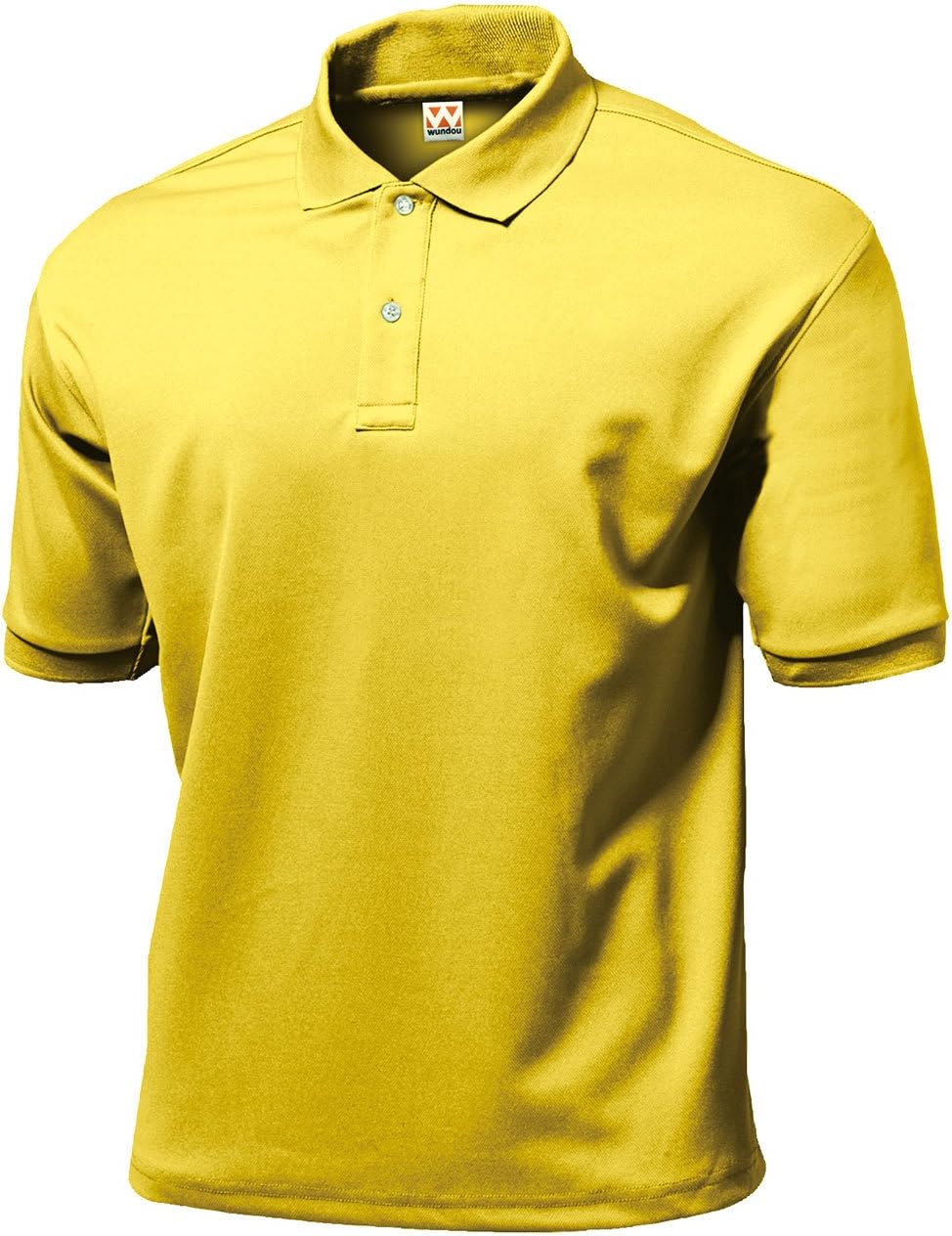 

Футболка-поло wundou Tough Dry, влагоотводящая, быстросохнущая, желтая, P115-21