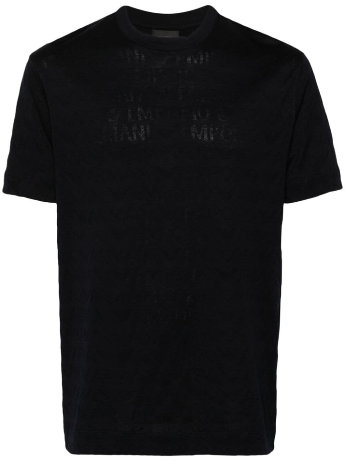 

Emporio Armani футболка с логотипом, синий