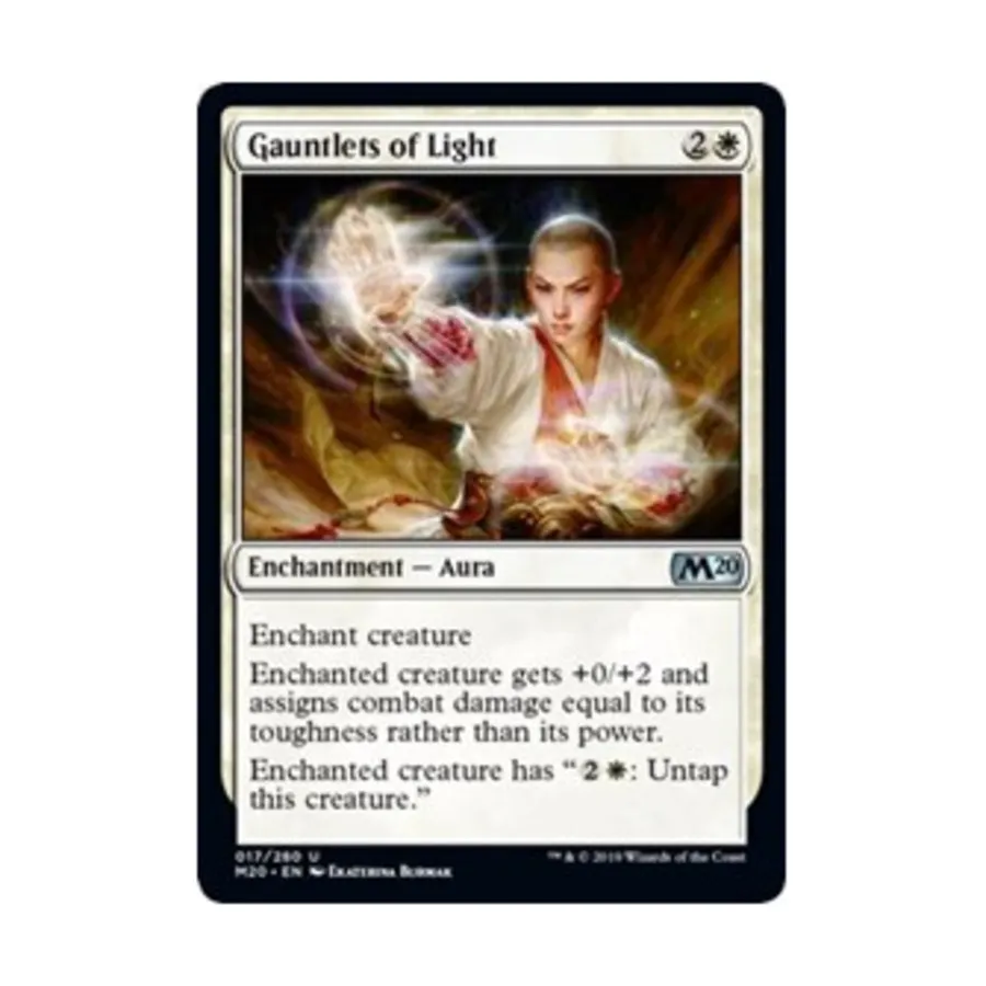

CCG Рукавицы Света (U), MTG - Core Set 2020