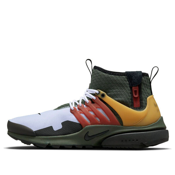 

Кроссовки air presto mid utility Nike, зеленый