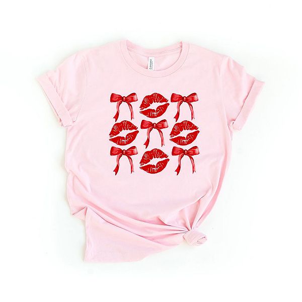 

Футболка с коротким рукавом Lips coquette bow chart Simply Sage Market, Pink, Зеленый, Футболка с коротким рукавом Lips coquette bow chart Simply Sage Market, Pink