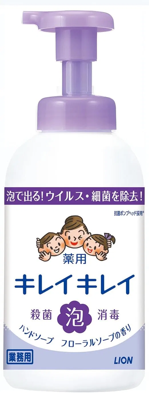 Пенное мыло для рук Kirei Kirei Medicated Foaming Hand Soap, 550 мл, аромат Флоральный Мыльный