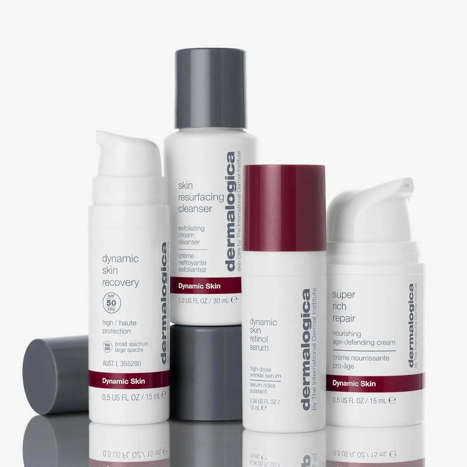 Набор Dermalogica Skin Aging Solutions Kit для ухода за кожей против старения: очищающее средство, сыворотка, увлажняющий крем с SPF и крем, travel size — фото 4