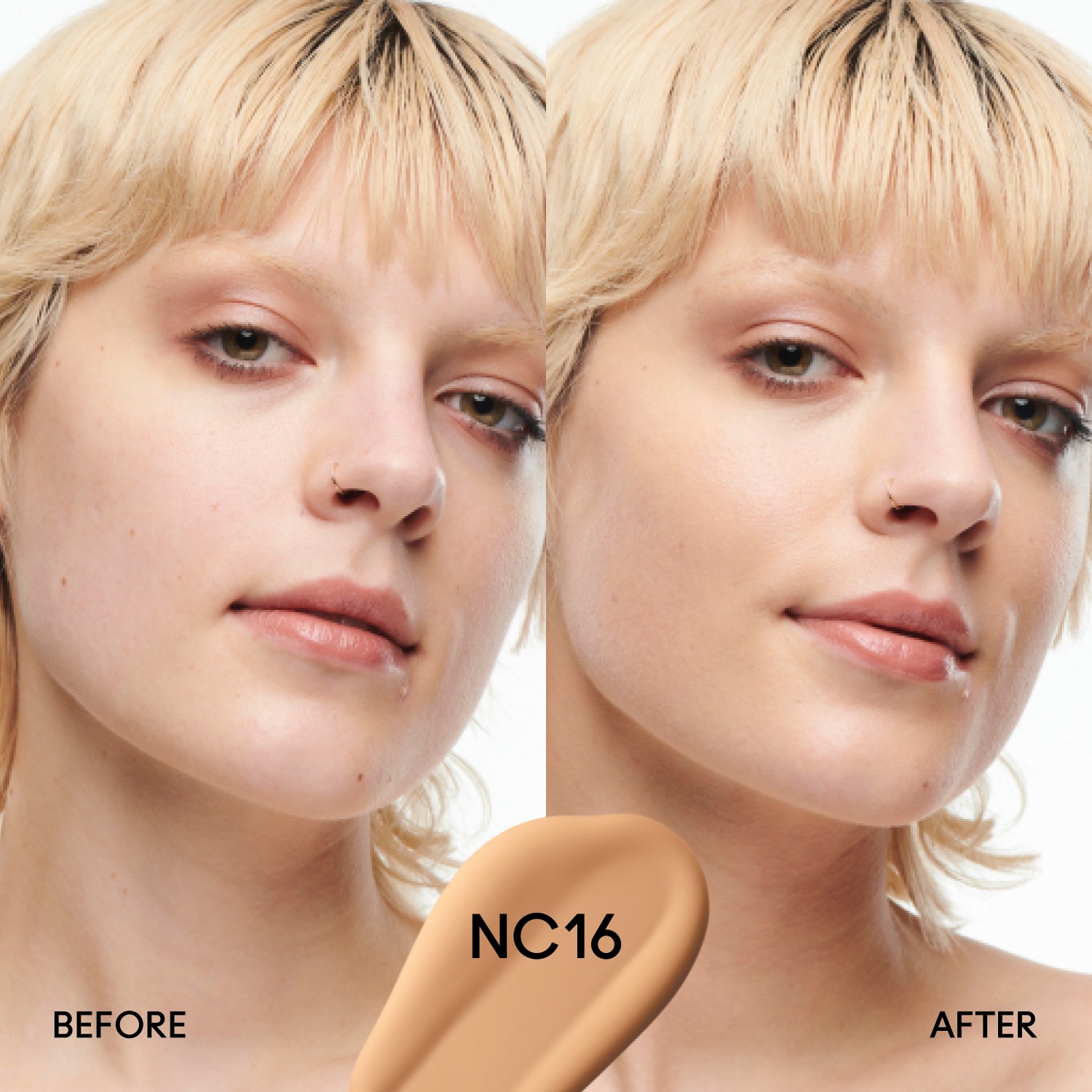 Тональный крем для лица studio studio radiance serum powdered foundation Mac, nc16, объем 30 мл — фото 4