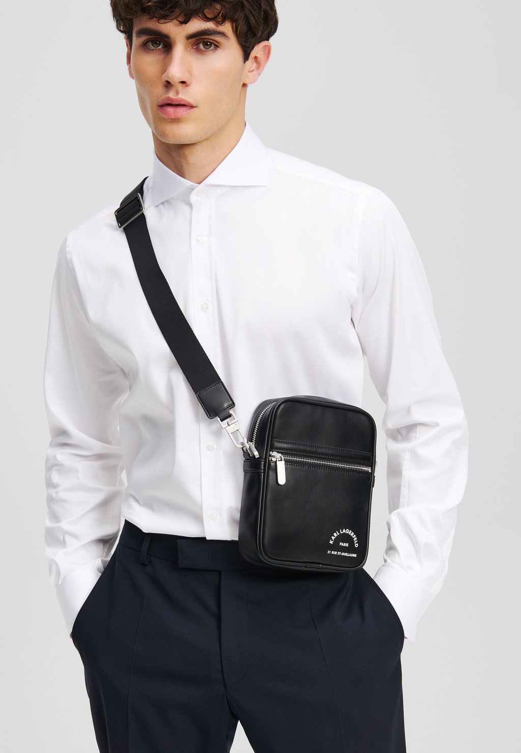 

Сумка через плечо DAILY CROSSBODY - Across body bag KARL LAGERFELD, черный