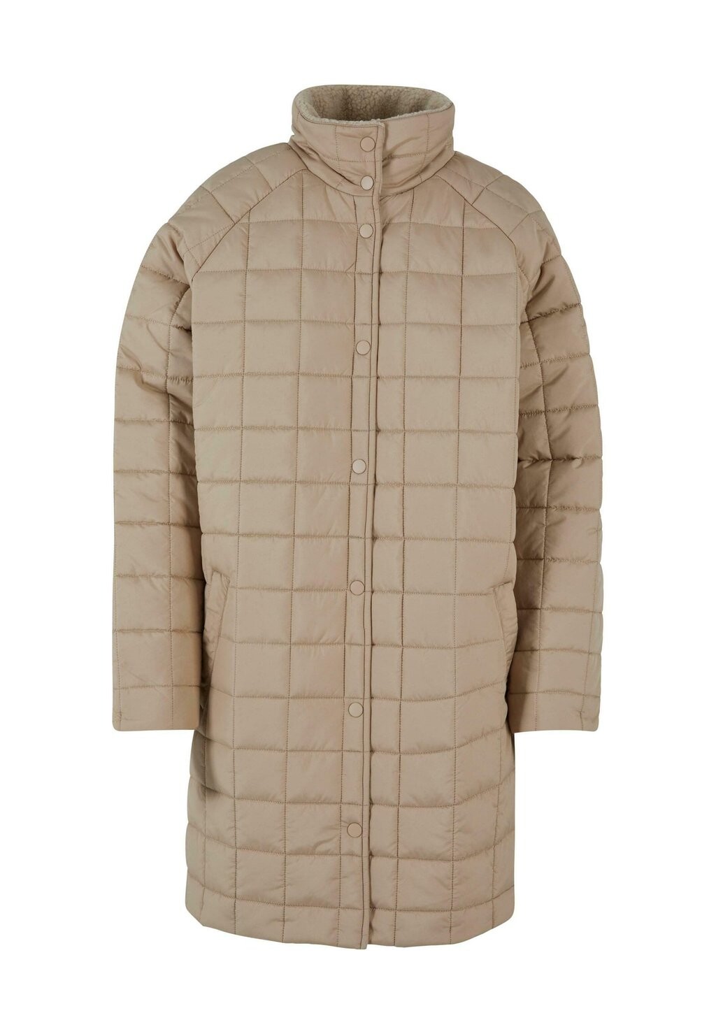 

Зимнее пальто QUILTED Urban Classics, песочный